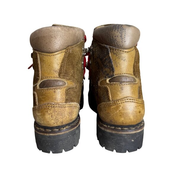 Vintage Bass Suede Leather Mountaineering Hiking Boots Womens 5.5 - Picture 5 of 8